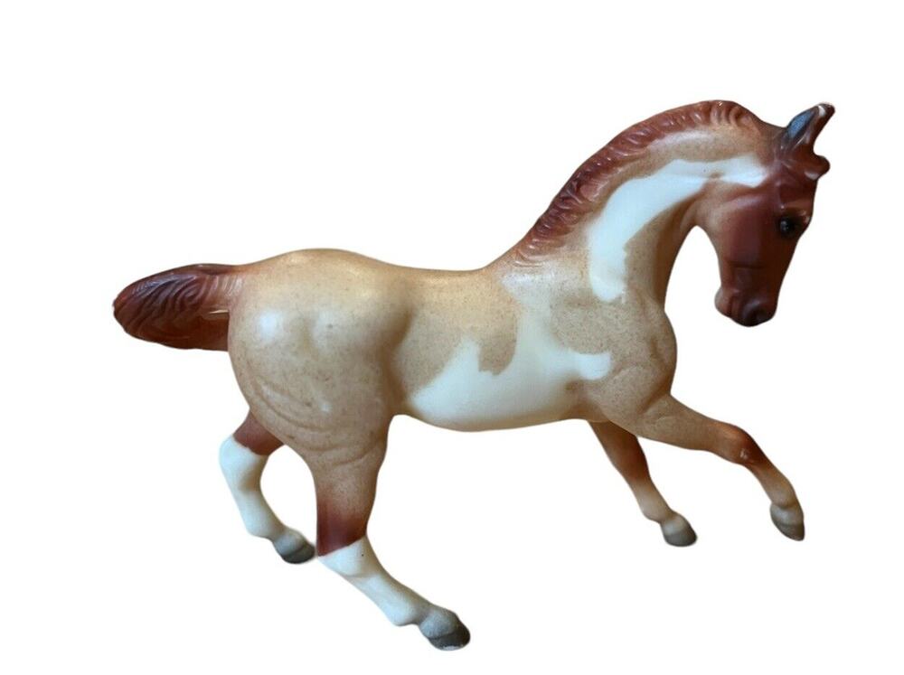 Breyer Stablemates 1999 Red Roan Pinto Warmblood Stallion 3.5” Long
